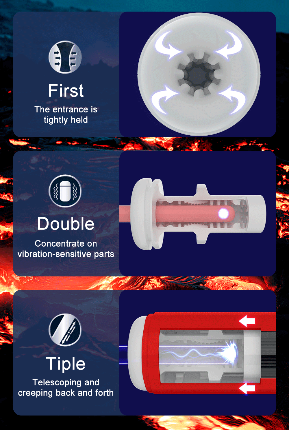 Automatic Masturbator for Men Telescopic Blowjob Machine Male Masturbation Goods Masturbate Toys IPX7 Waterproof Adult Supplies