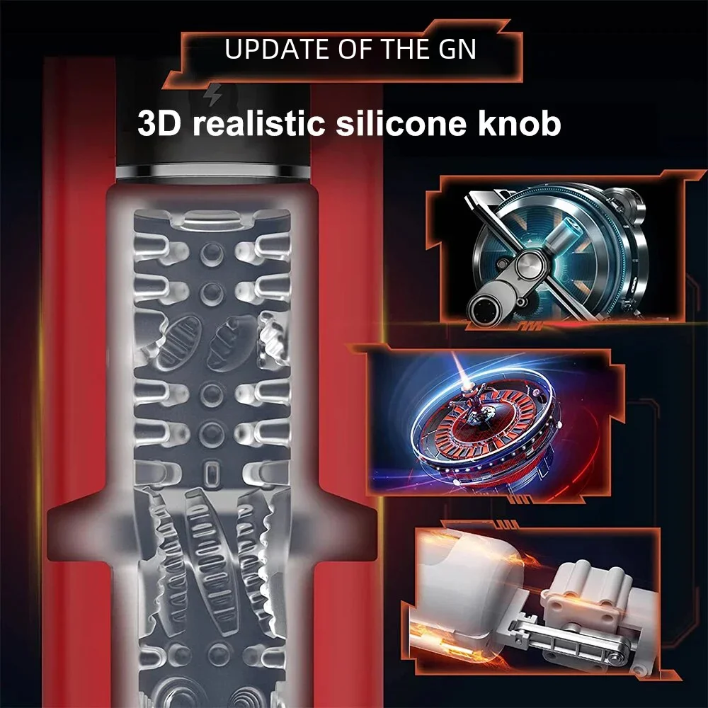 Automatic Masturbator for Men Telescopic Blowjob Machine Male Masturbation Goods Masturbate Toys IPX7 Waterproof Adult Supplies Automatic Masturbator for Men Telescopic Blowjob Machine Male Masturbation Goods Masturbate Toys IPX7 Waterproof Adult Supplies