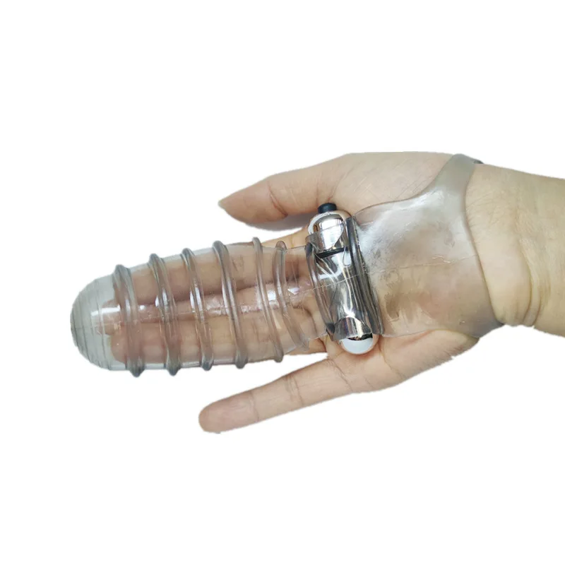 Sex Toys Silicone Finger Sleeve Vibrator G Spot Massager Vibrating Dildo Flirting Vagina Adult Women Hot Erotic Couples Sex Shop