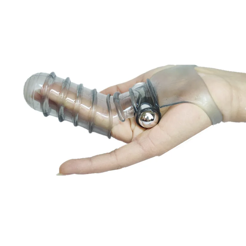 Sex Toys Silicone Finger Sleeve Vibrator G Spot Massager Vibrating Dildo Flirting Vagina Adult Women Hot Erotic Couples Sex Shop
