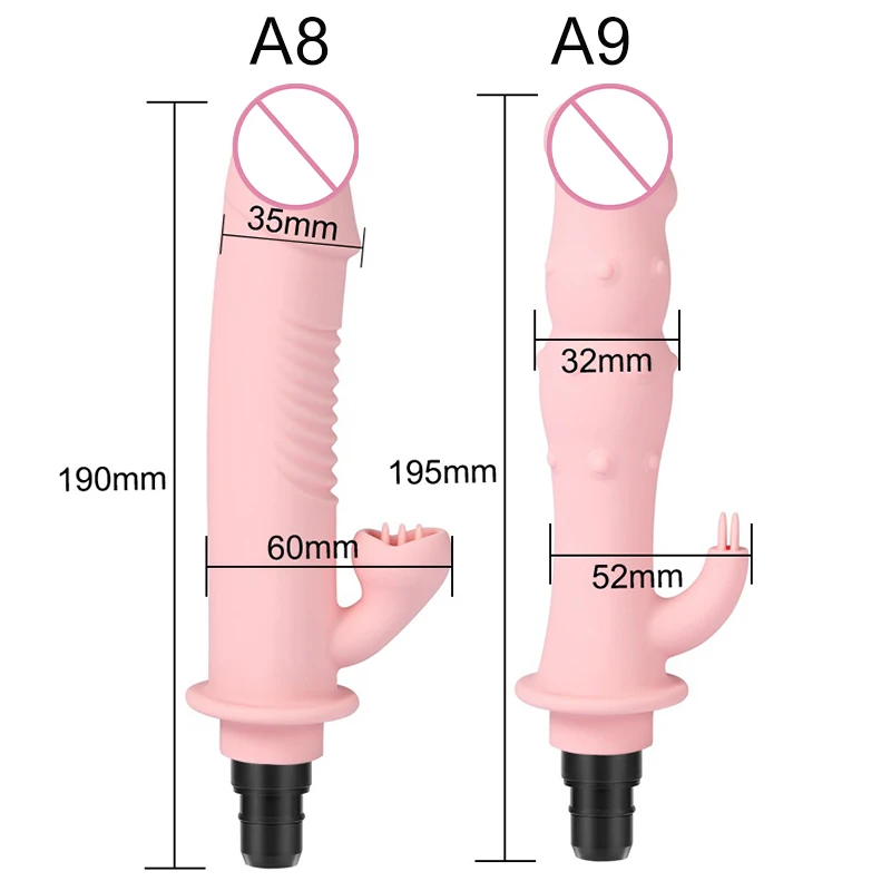 Massage Gun Heads vibration dildo penis sex adult toys silicone head VIBRAT for Fascia gun percussion Vibrators for Female Man