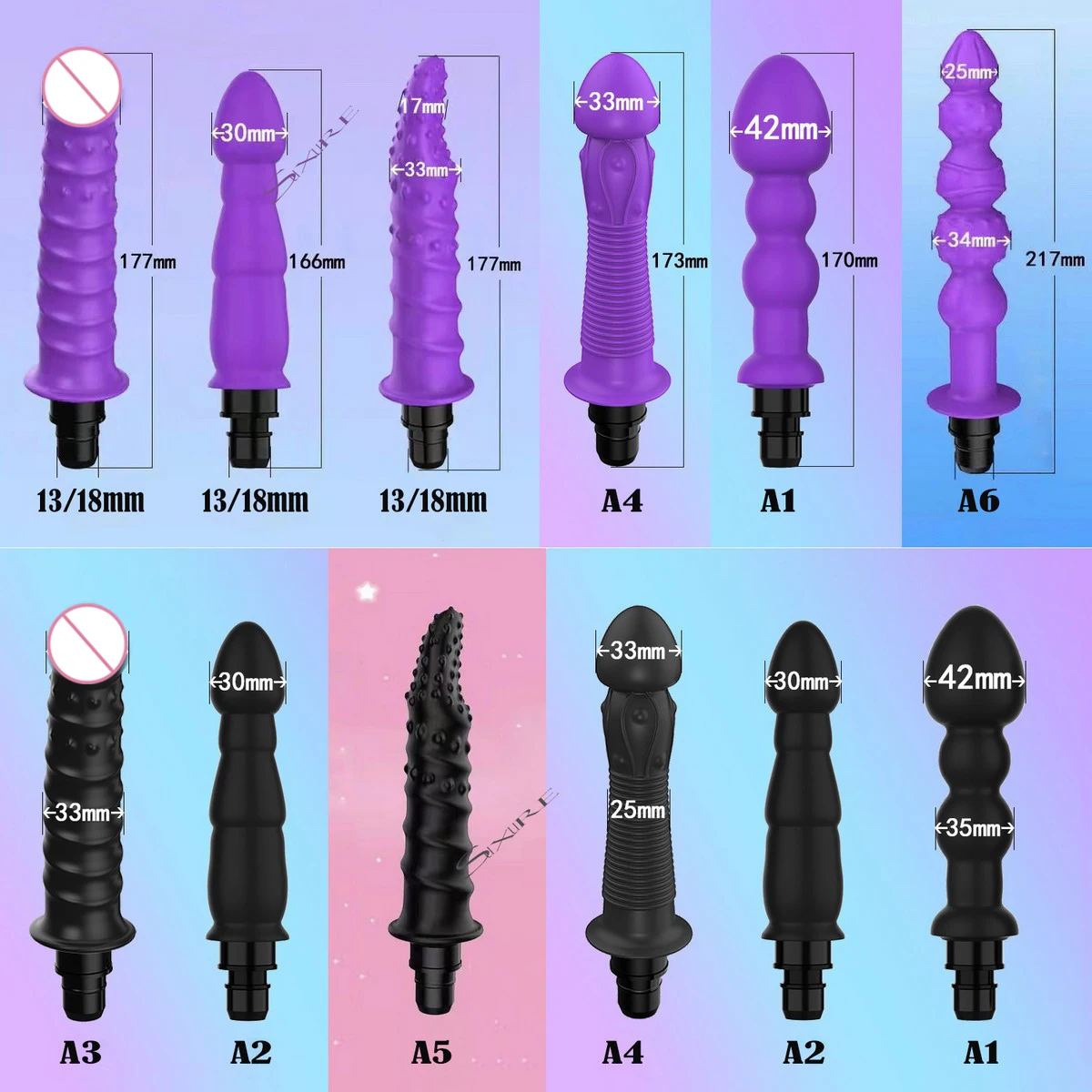 Massage Gun Heads vibration dildo penis sex adult toys silicone head VIBRAT for Fascia gun percussion Vibrators for Female Man Massage Gun Heads vibration dildo penis sex adult toys silicone head VIBRAT for Fascia gun percussion Vibrators for Female Man
