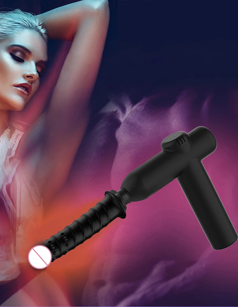 Massage Gun Heads vibration dildo penis sex adult toys silicone head VIBRAT for Fascia gun percussion Vibrators for Female Man