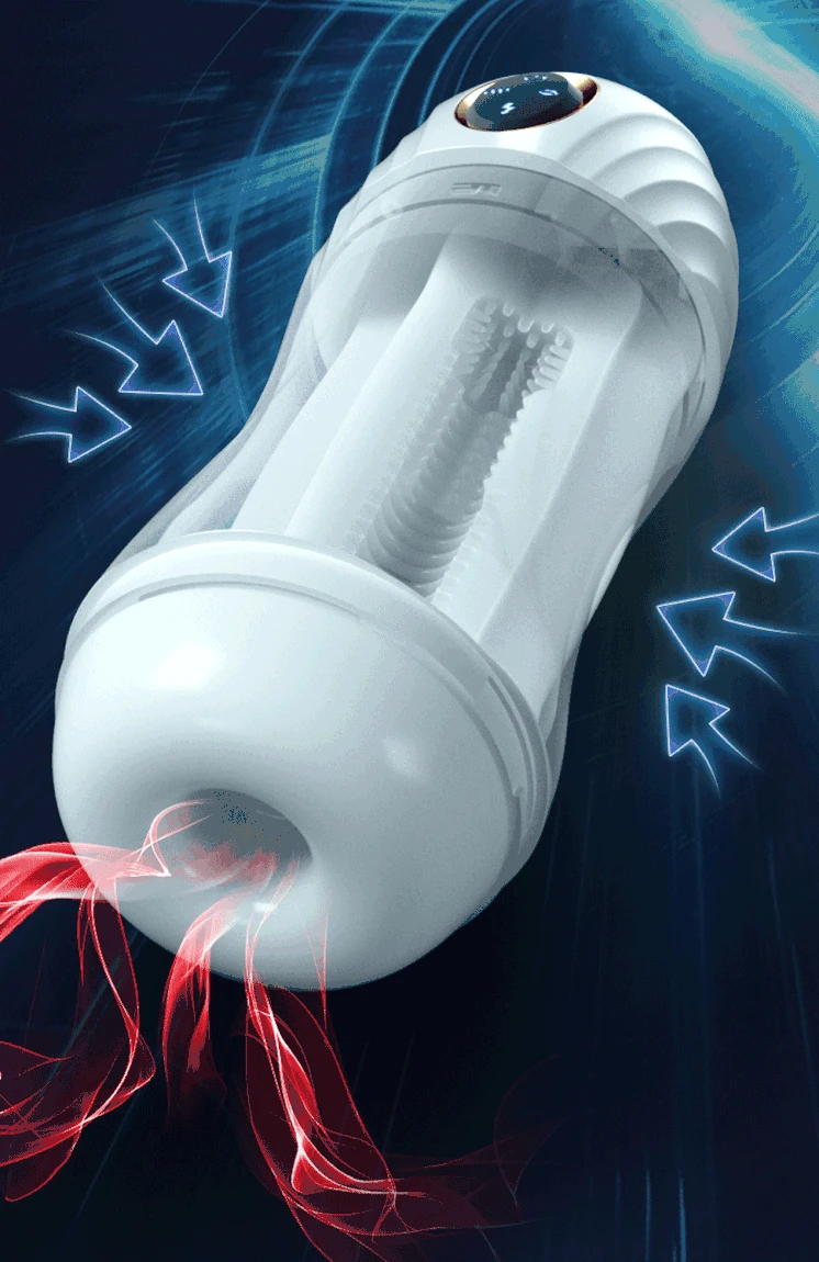 Male Masturbation Cup Automatic Sucking Real Oral Vagina Vacuum Suction Vibrator Masturbator Sex Toys For Men Blowjob Sexy Shop