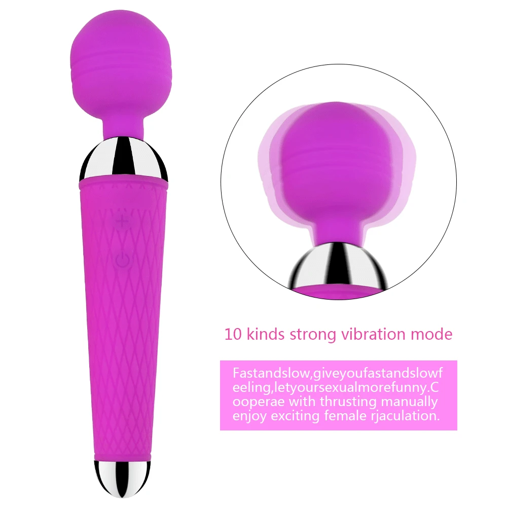 Man nuo 10 Speeds Powerful AV Magic Wand Clitoris Sex Toys for Women G spot Vibrator Massager Adult Sex Product Man nuo 10 Speeds Powerful AV Magic Wand Clitoris Sex Toys for Women G spot Vibrator Massager Adult Sex Product