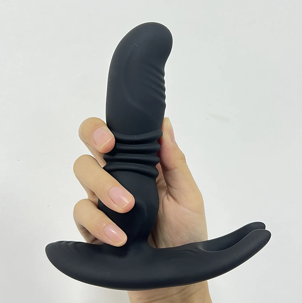 Telescopic Dildo Anal Vibrator Male Prostate Massager Delay Ejaculation Penis Ring Butt Plug Sex Toys for Men Gay Masturbator Telescopic Dildo Anal Vibrator Male Prostate Massager Delay Ejaculation Penis Ring Butt Plug Sex Toys for Men Gay Masturbator