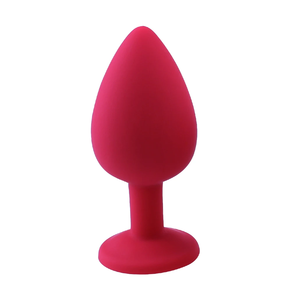 S/M/L 100%Silicone Butt Plug Anal Plugs Unisex Sex Stopper 3 Different Size Adult Toys for Men/Women Anal Trainer For Couples SM