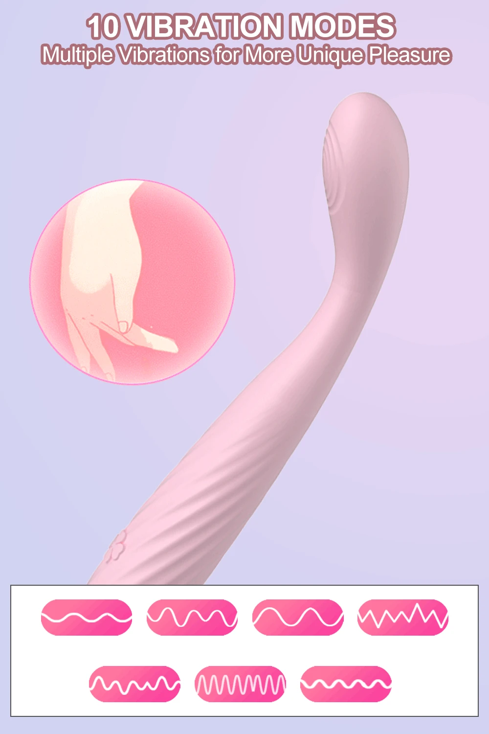 Heating Finger Shaped G Spot Dildo Adult Silicone Sex Shop Toy Vibrator Av Wand Nipple Vagina Massager Stick for Women Female
