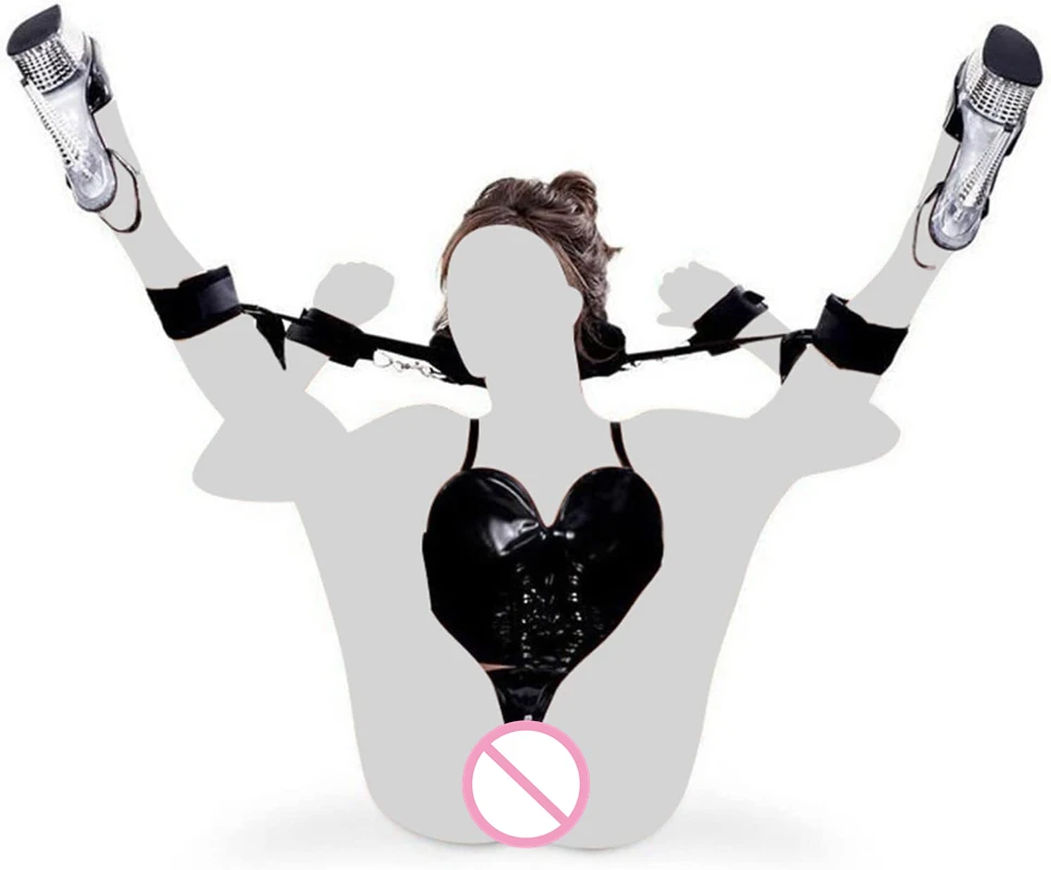 Sex Toys for Women Couples Handscuff Neck Ankle Cuffs BDSM Bondage Restraints Slave Straps No Vibrator Adult Games Sex Products