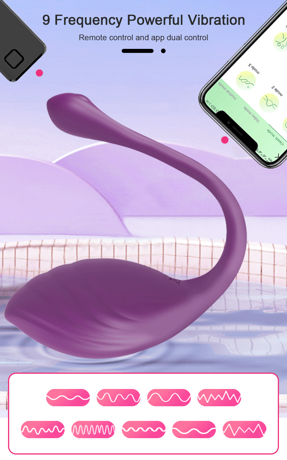 APP Bluetooth Control Female Vibrator for Women Clitoris Stimulator Wireless G Spot Dildo Love Egg Sex Toys for Adults