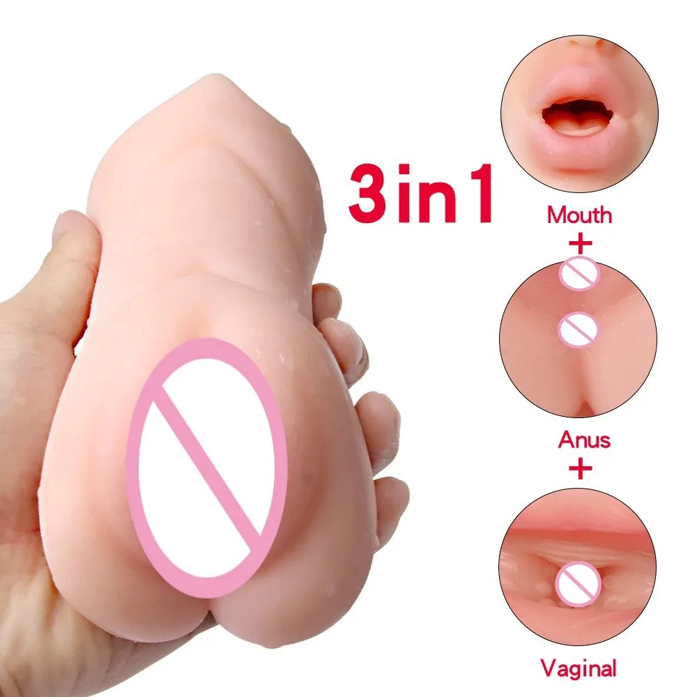 QUBANLV Sex Toys For Men Realistic Tight Vagina Anal Oral Sexy Pocket Toy Adult Male Masturbation Cup Erotic Sex Tools Sex Dolls QUBANLV Sex Toys For Men Realistic Tight Vagina Anal Oral Sexy Pocket Toy Adult Male Masturbation Cup Erotic Sex Tools Sex Dolls