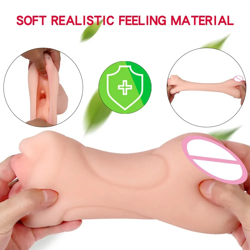 QUBANLV Sex Toys For Men Realistic Tight Vagina Anal Oral Sexy Pocket Toy Adult Male Masturbation Cup Erotic Sex Tools Sex Dolls QUBANLV Sex Toys For Men Realistic Tight Vagina Anal Oral Sexy Pocket Toy Adult Male Masturbation Cup Erotic Sex Tools Sex Dolls