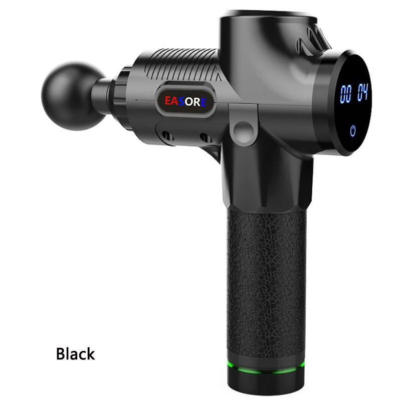 New Heat Massage Gun 120W Powerful Professional Easore X5 Pro Deep Muscle Massager With 14 Heads Brushless Motor For Home Gym