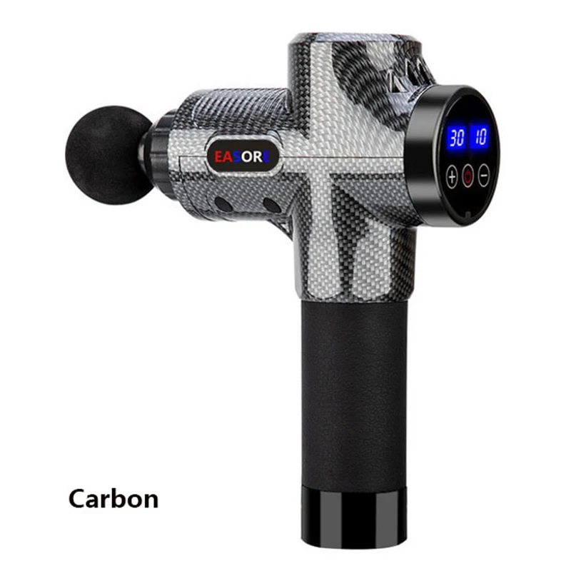 New Heat Massage Gun 120W Powerful Professional Easore X5 Pro Deep Muscle Massager With 14 Heads Brushless Motor For Home Gym